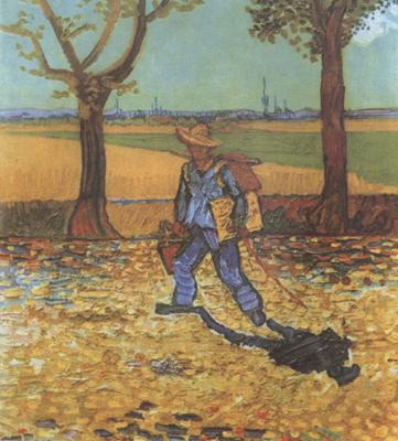 Vincent Van Gogh The Painter on His way to Work (nn04) Germany oil painting art